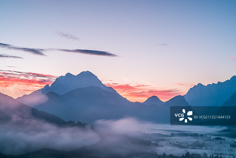 Leichenberg日出图片素材