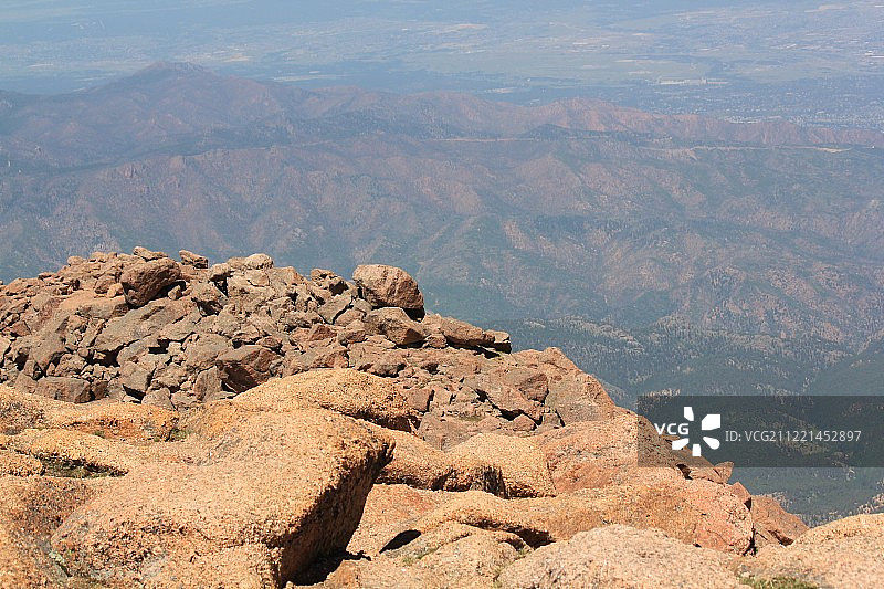 派克峰风光图片素材
