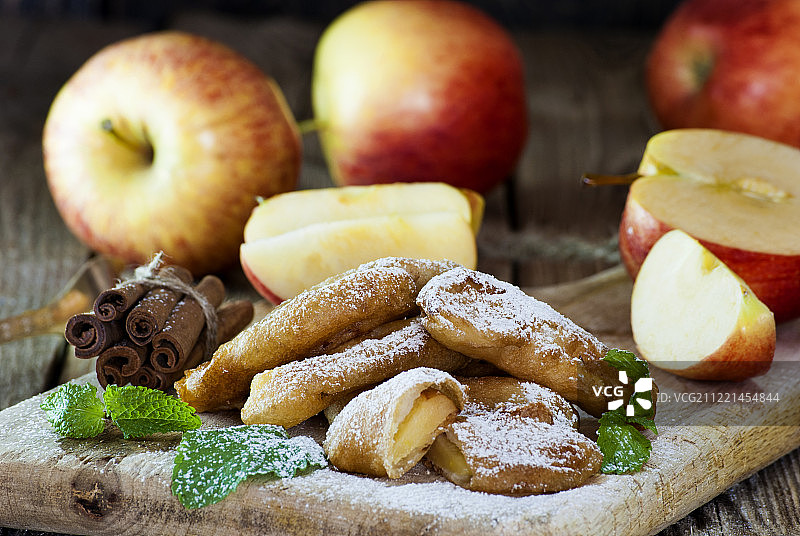 苹果和苹果馅饼图片素材
