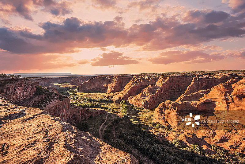 切利峡谷图片素材