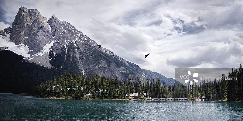 翡翠湖旅馆（加拿大不列颠哥伦比亚省）图片素材