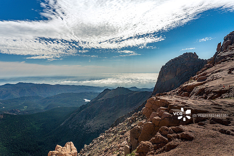 派克峰图片素材