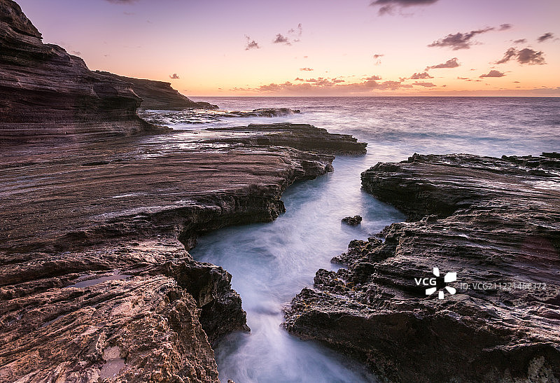 瓦胡岛拉奈观景台图片素材
