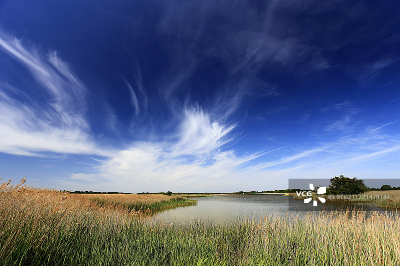 夏季诺福克湖区风光图片素材