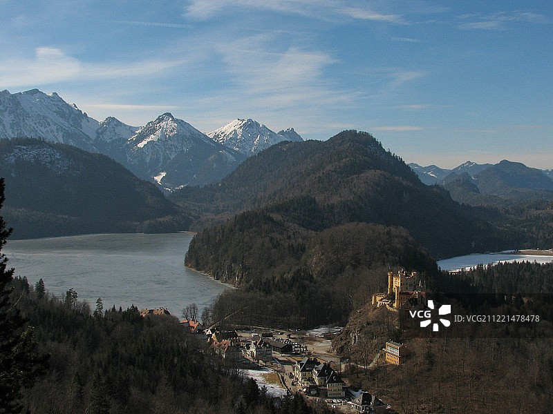 新天鹅堡图片素材