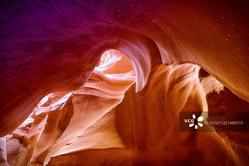 羚羊峡谷漩涡图片素材