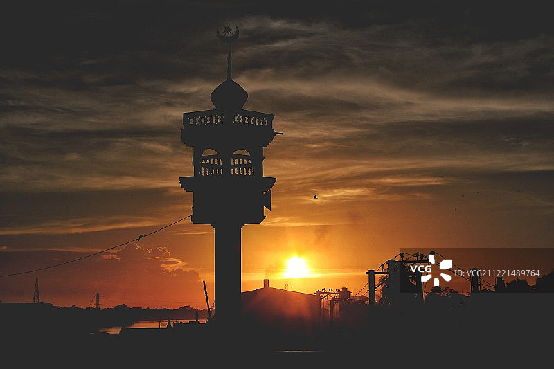 一天结束图片素材