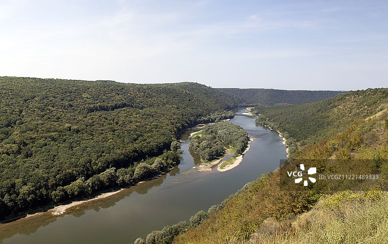 德涅斯特河岛屿图片素材