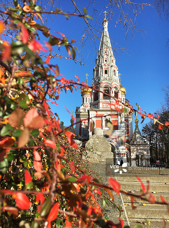 希普卡纪念教堂图片素材