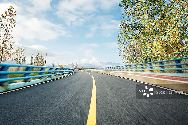 西部高级公路图片素材