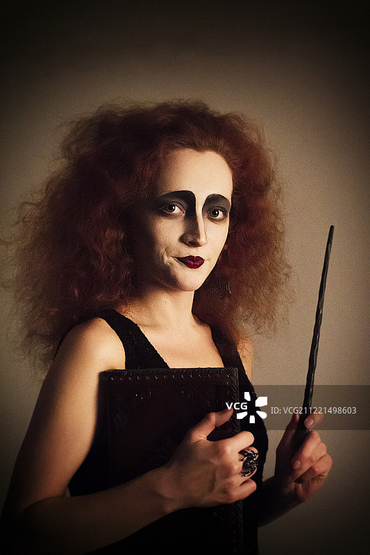 女巫的肖像图片素材