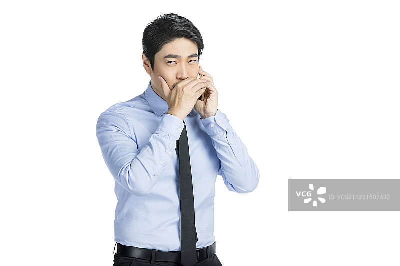 打电话的商务男士图片素材