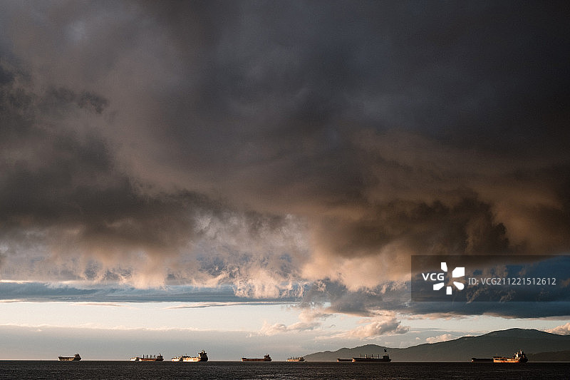 加拿大温哥华英吉利湾图片素材