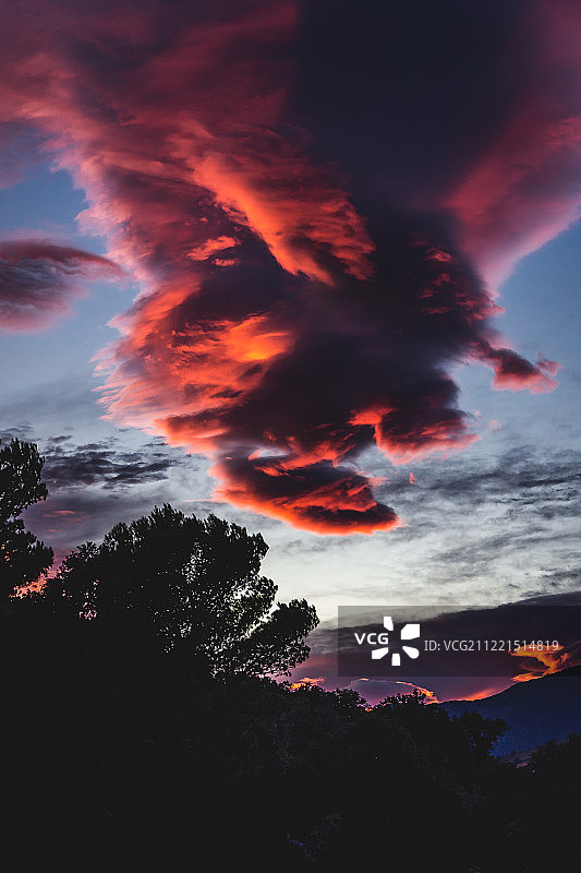 塞尔贝尔的日落图片素材