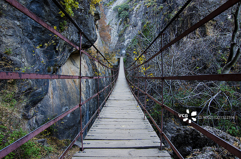 洛斯卡霍罗斯吊桥图片素材