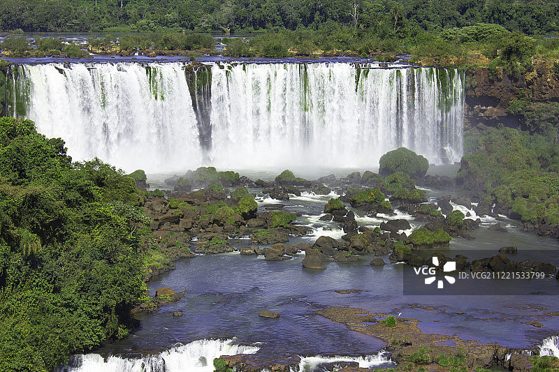 伊瓜苏瀑布景观图片素材