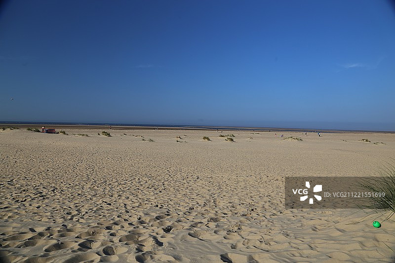 诺福克郡韦尔斯 next-the-sea五月风光图片素材