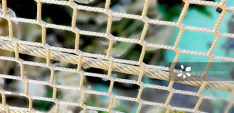 渔网特写图片素材