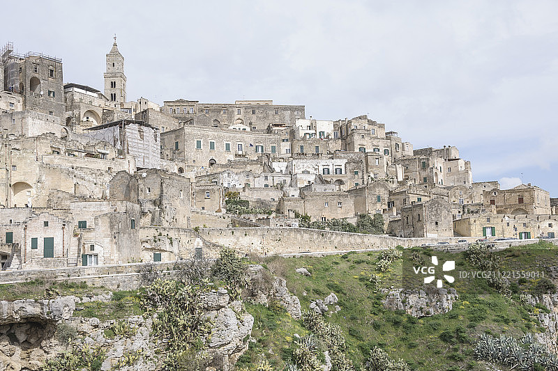 在马泰拉的一天图片素材