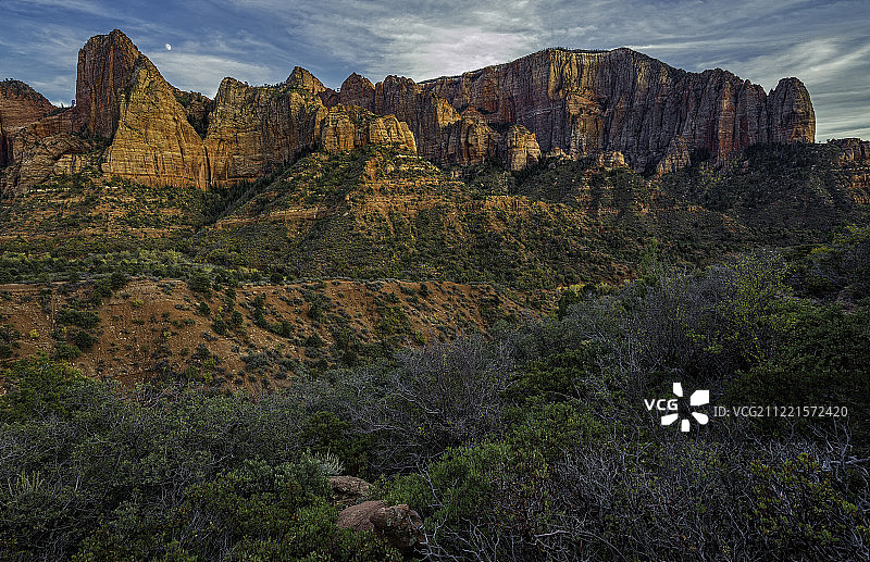 科罗布峡谷风光图片素材