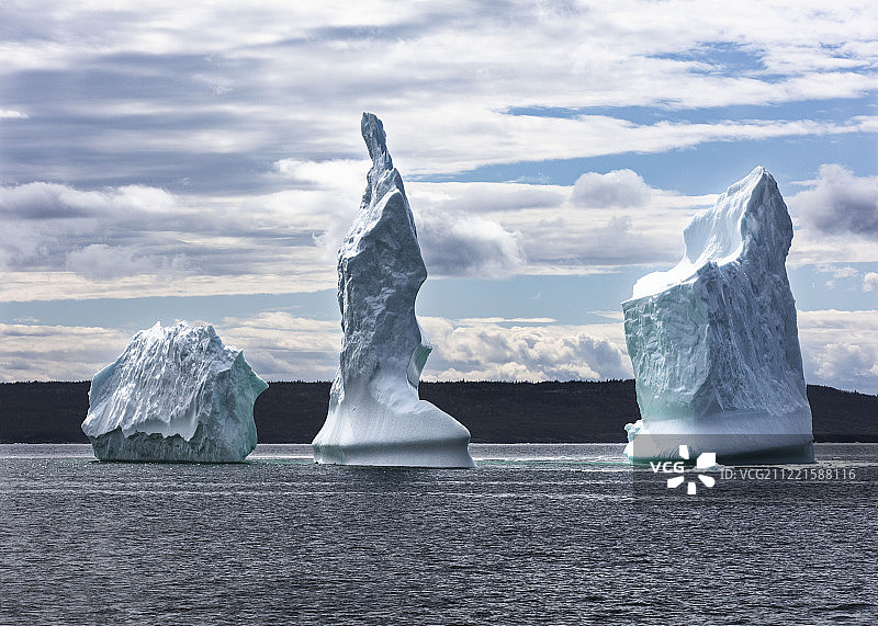 阿默斯特湾的冰山图片素材