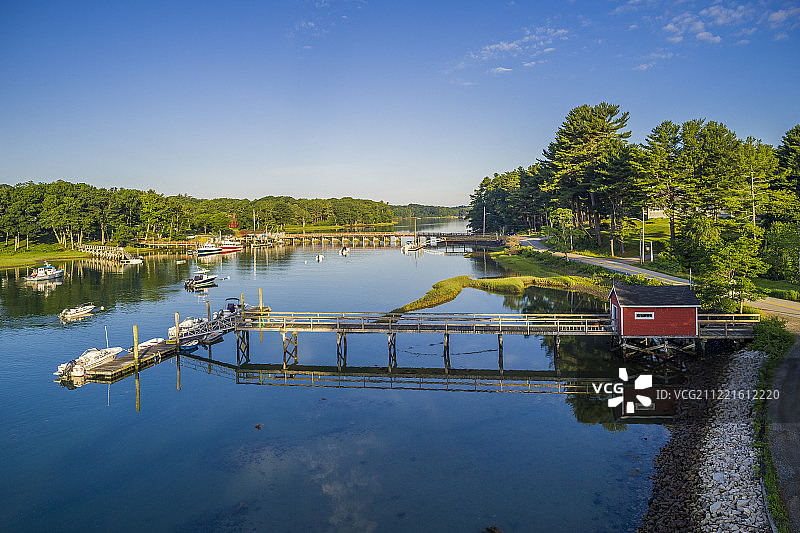 约克河风光图片素材