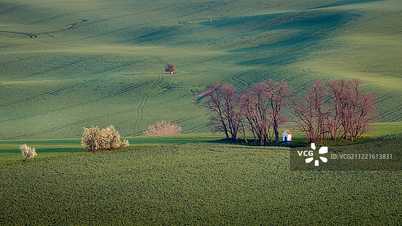 圣芭芭拉六世小教堂图片素材
