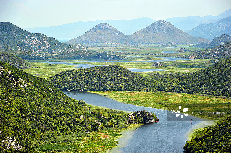 里耶卡·茨尔诺耶维察河曲图片素材