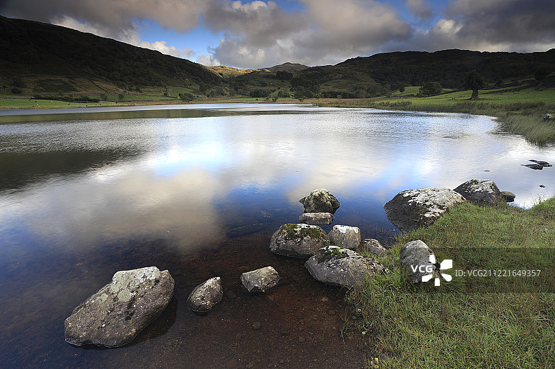 沃坦德拉斯潭，湖区国家公园，坎布里亚郡图片素材