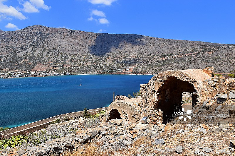 斯皮纳隆加要塞图片素材