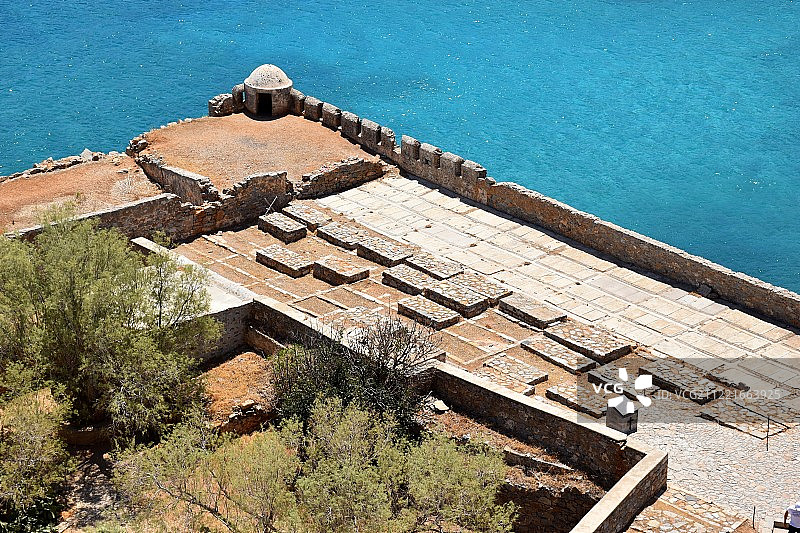 斯皮纳隆加要塞图片素材