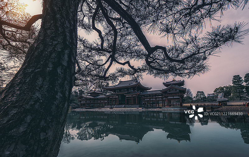 宇治平等院图片素材