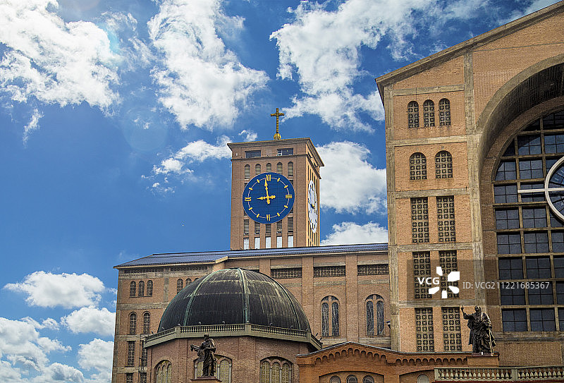 巴西阿帕雷西达：阿帕雷西达圣母国家圣殿图片素材