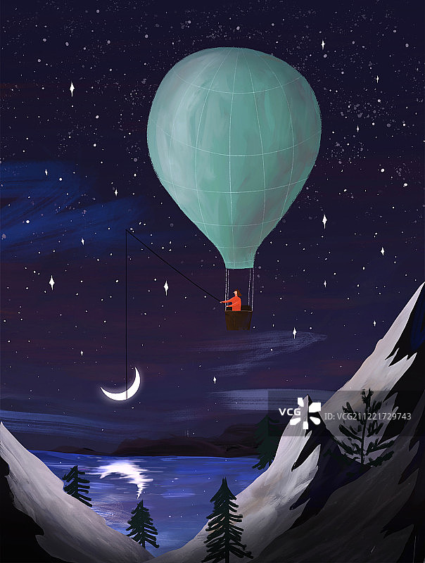 晚安系列图片素材