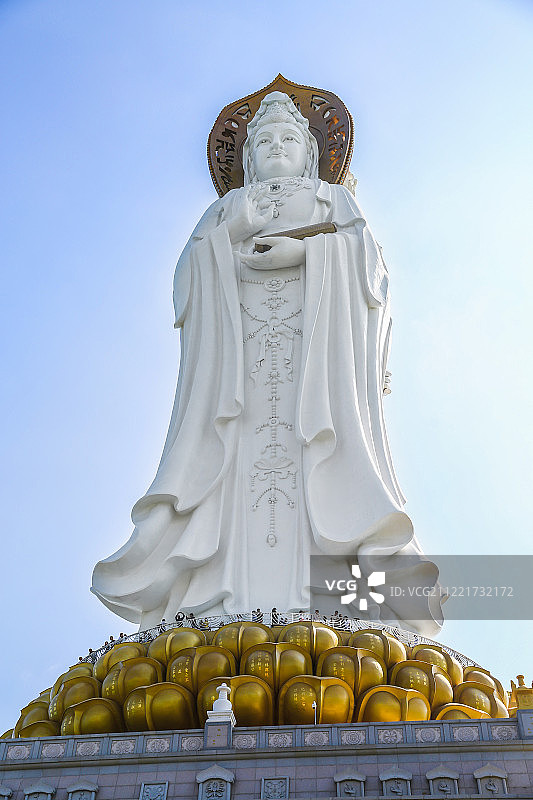 三亚南山寺南海观音图片素材