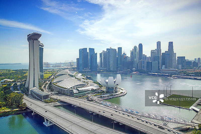 新加坡滨海湾图片素材