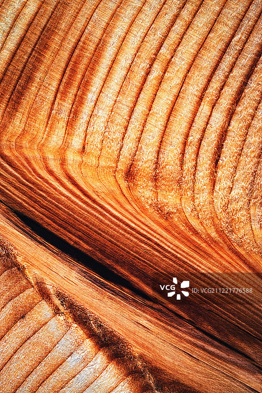 木材表面的波浪线图片素材