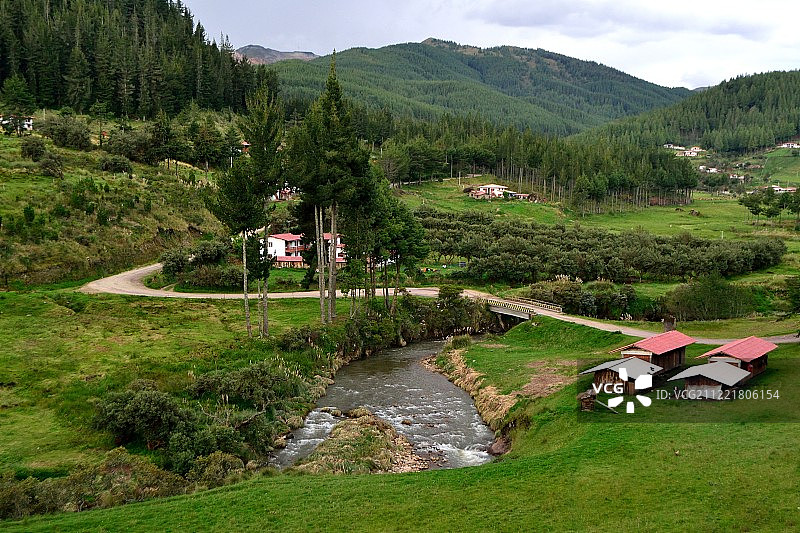 秘鲁卡哈马卡图片素材