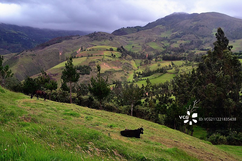 秘鲁万卡班巴图片素材