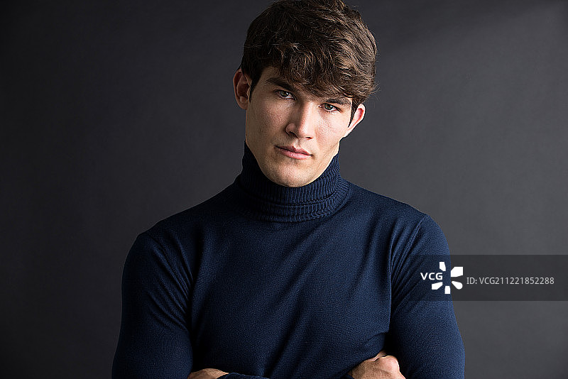 英俊男人的肖像图片素材