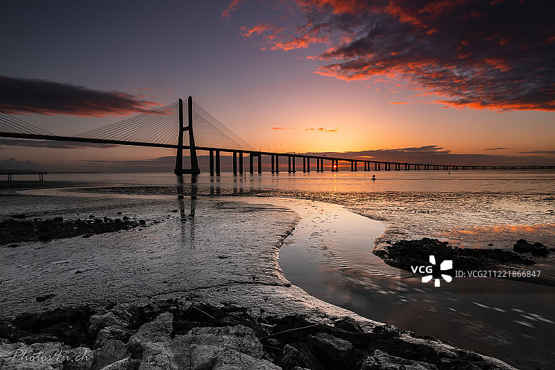 达伽马日出图片素材