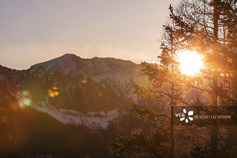 卡拉万克斯日落图片素材