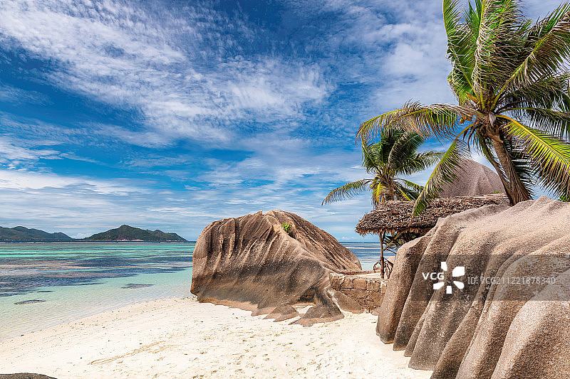 塞舌尔海滩图片素材