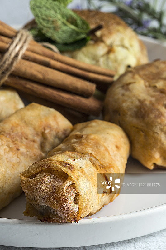 典型的摩洛哥清真食品图片素材