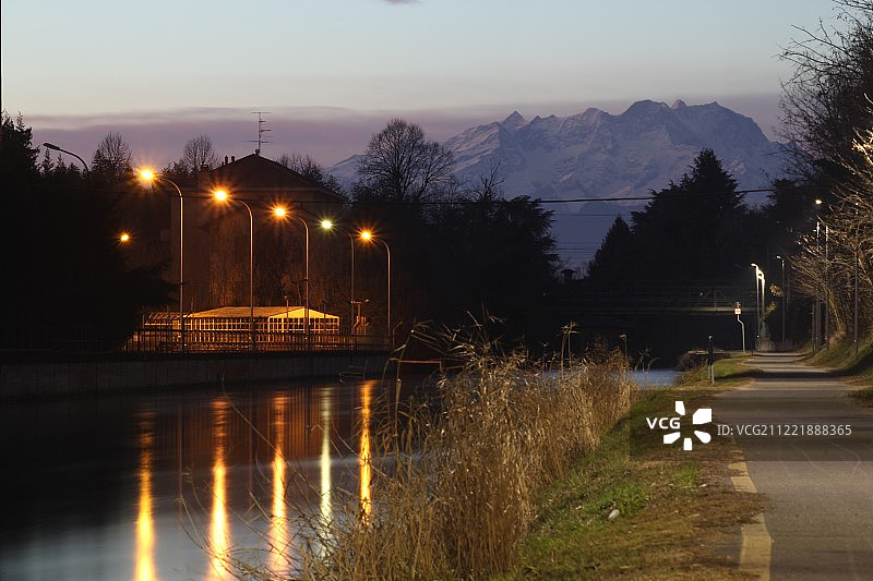 船上的日落图片素材