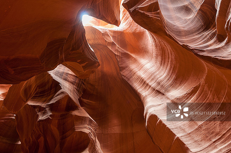 美国弗米利恩的波浪状悬崖图片素材