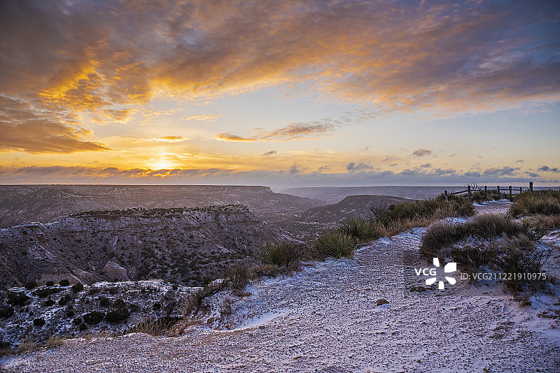 德克萨斯州帕洛杜罗峡谷图片素材