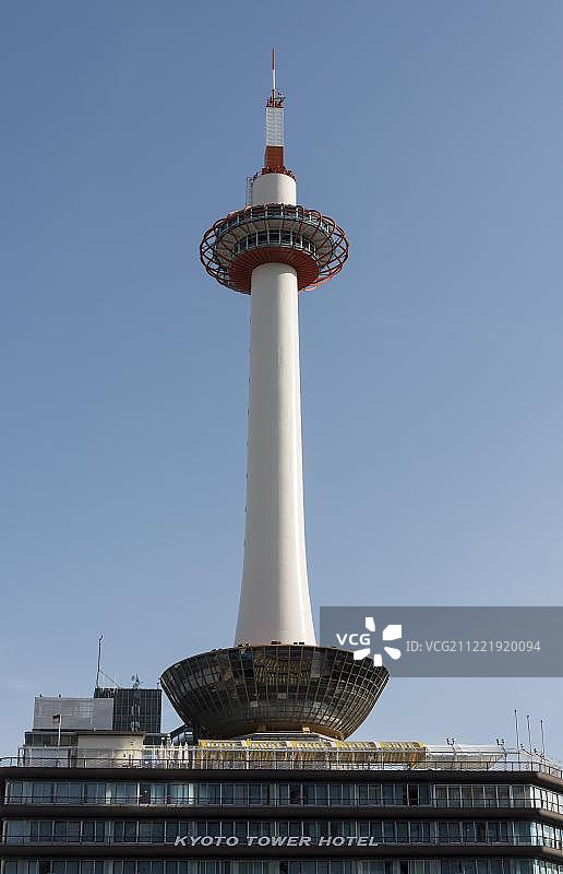 日本京都塔图片素材