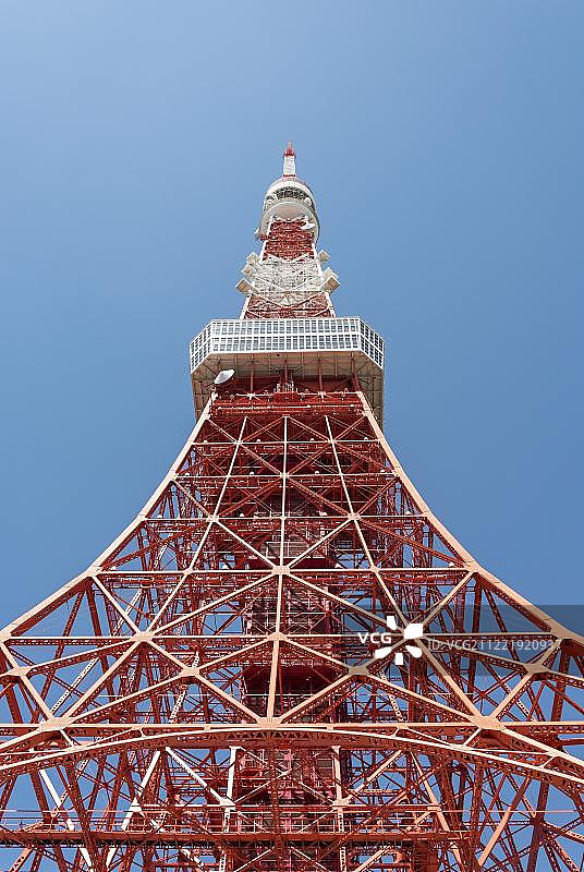 电视塔，东京塔，东京，日本，亚洲图片素材