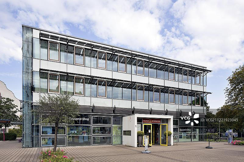 旅游信息中心，哈默尔恩，下萨克森州，德国，欧洲图片素材